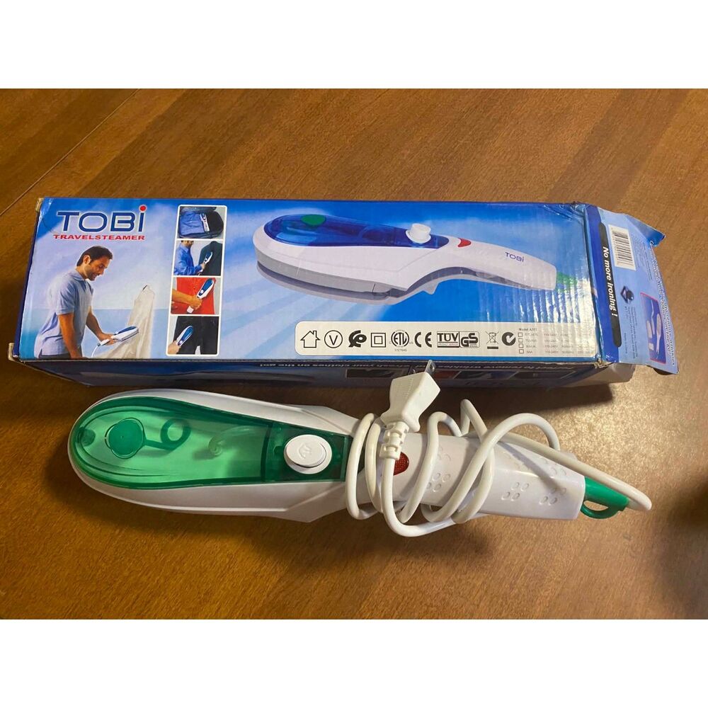 Tobi handheld clothing steamer